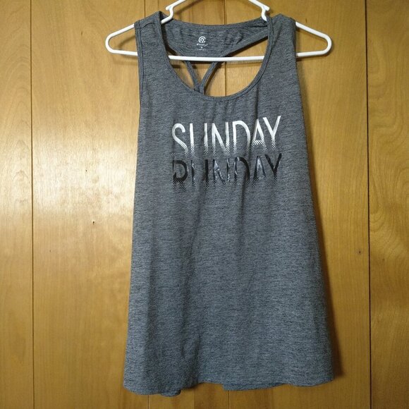 Lot of 6 Women's Medium Short Sleeve Shirt Tanks Activewear Athletic (L80) - Picture 4 of 7